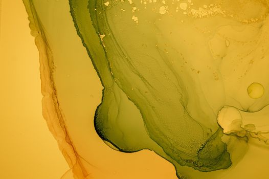 Gold Fluid Art. Marble Abstract Background. Acrylic Oil Pattern. Liquid Painting. Fluid Art. Gradient Wave Wallpaper. Glitter Watercolor Wall. Luxury Alcohol Ink Illustration. Liquid Fluid Art.