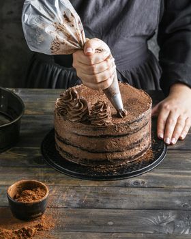 delicious chocolate cake 2. Resolution and high quality beautiful photo