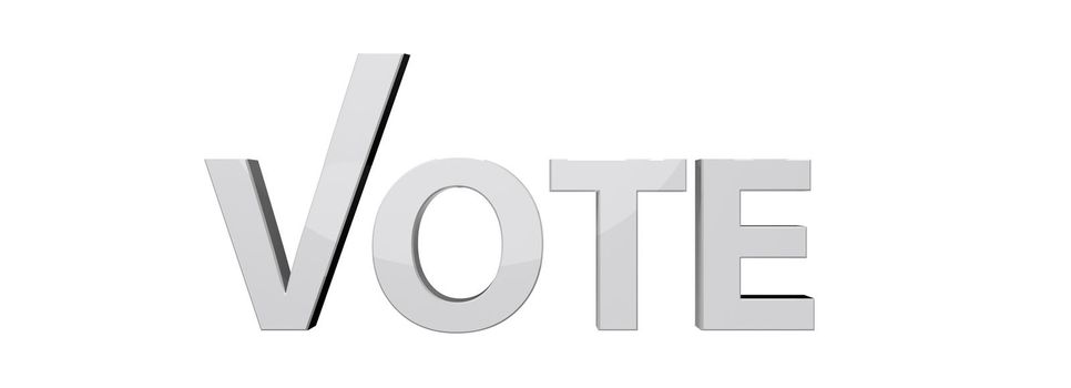 Vote on democratic elections, referendum. Make right choice.