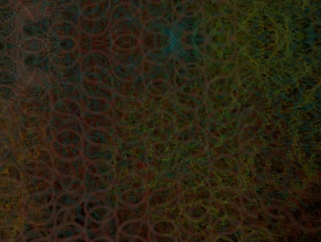 Imaginatory lush fractal texture image abstract background