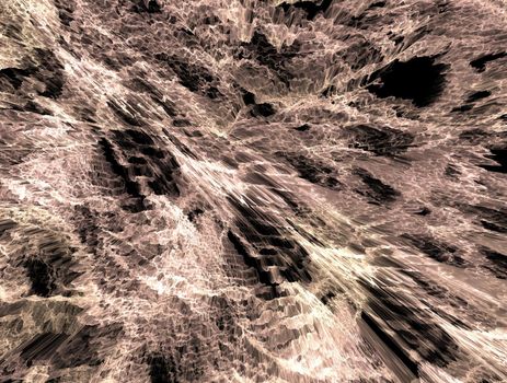 Imaginatory lush fractal texture image abstract background
