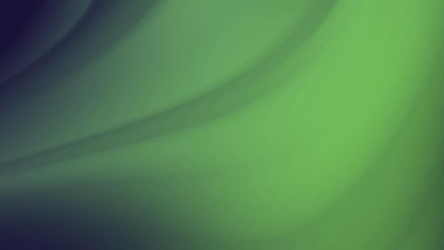 Green rendered gradually animation background