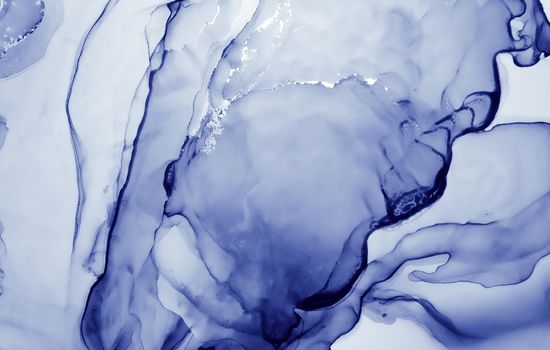 Water Ink Paint. Art Flow Wallpaper. Blue Marble Texture. Ink Painting. White Geode Art. Navy Illustration. Airy Effect. Indigo Oil Print. Contemporary Gradient Drops. Abstract Ink Paint.