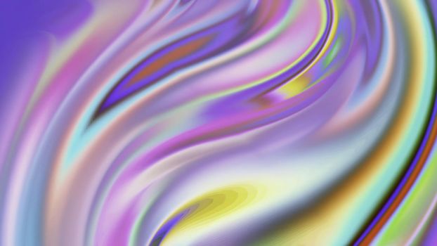 Abstract reflective purple wavy abstract background animation