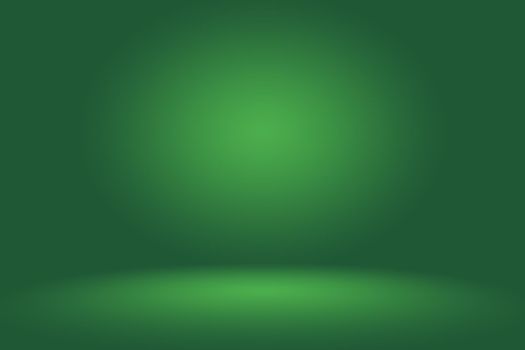 Empty Green Studio well use as background,website template,frame,business report.