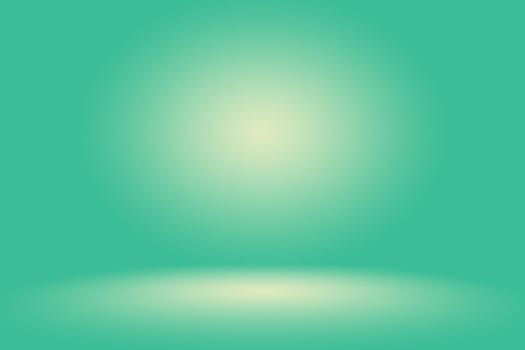 Abstract blur empty Green gradient Studio well use as background,website template,frame,business report.