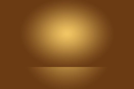 Abstract brown gradient well used as background for product display