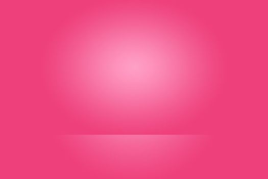 Abstract empty smooth light pink studio room background, Use as montage for product display,banner,template