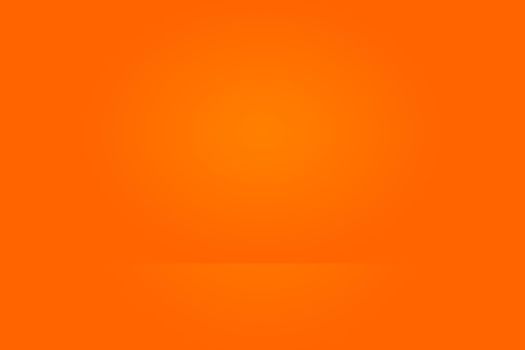 Abstract Orange background layout design,studio,room, web template ,Business report with smooth circle gradient color