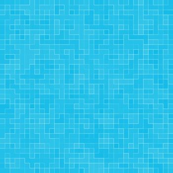 Texture Swimming pool Mosaic tile background. Wallpaper, banner, backdrop