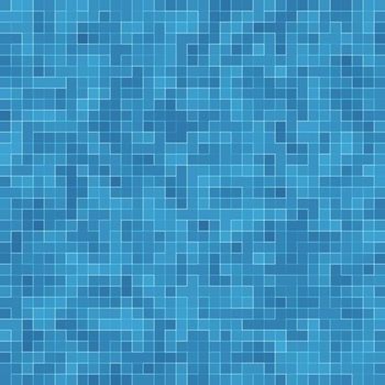 Texture Swimming pool Mosaic tile background. Wallpaper, banner, backdrop