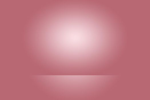 Abstract empty smooth light pink studio room background, Use as montage for product display,banner,template