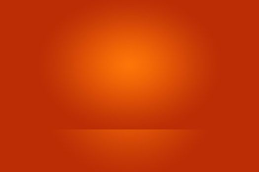 Abstract Smooth Orange background layout design,studio,room, web template ,Business report with smooth circle gradient color.