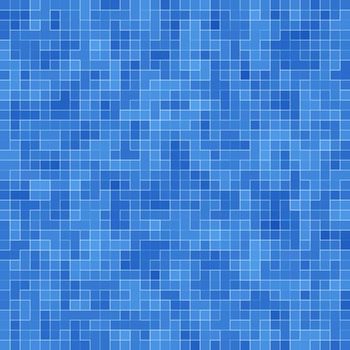 Texture Swimming pool Mosaic tile background. Wallpaper, banner, backdrop