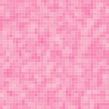 Abstract Luxury Sweet Pastel Pink Tone Wall Floor Tile Glass Seamless Pattern Mosaic Background Texture for Furniture Material.