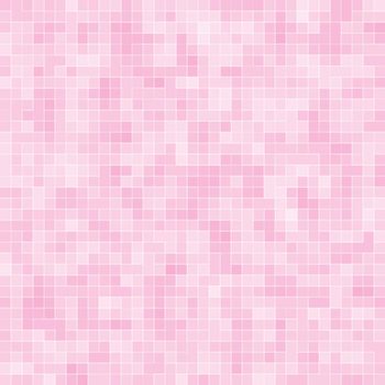 Abstract Luxury Sweet Pastel Pink Tone Wall Floor Tile Glass Seamless Pattern Mosaic Background Texture for Furniture Material.