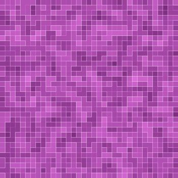 Bright purple square mosaic for textural background