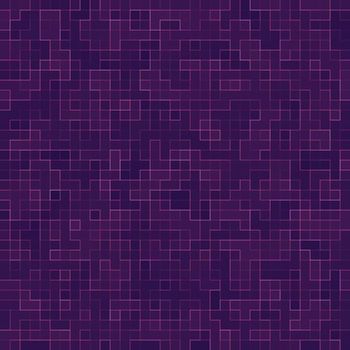 Bright purple square mosaic for textural background