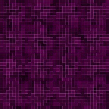 Bright purple square mosaic for textural background