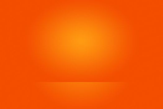 Abstract Orange background layout design,studio,room, web template ,Business report with smooth circle gradient color