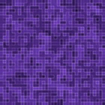 Bright purple square mosaic for textural background