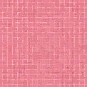 Abstract Luxury Sweet Pastel Pink Tone Wall Floor Tile Glass Seamless Pattern Mosaic Background Texture for Furniture Material.