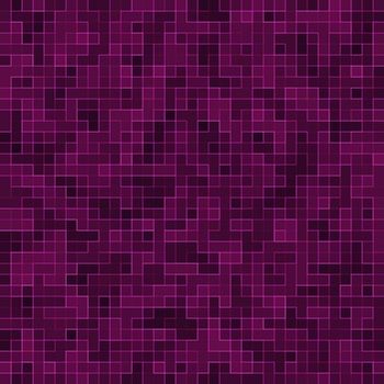 Bright purple square mosaic for textural background