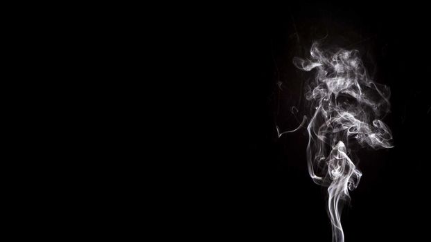 smoke shapes movement black background with copy space writing text. Resolution and high quality beautiful photo