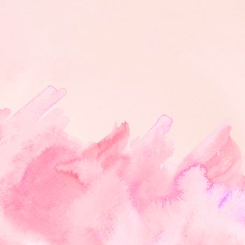 pink watercolor texture streaks beige backdrop. High resolution photo