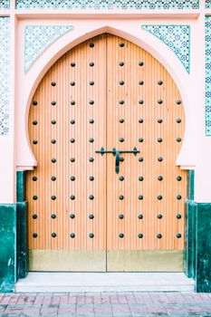 oriental door. Beautiful photo