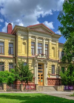 Kherson, Ukraine 12.09.2021. Museum of the history of Kherson, Ukraine, on a sunny summer day