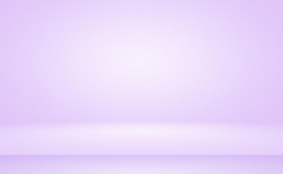 Studio Background Concept - abstract empty light gradient purple studio room background for product. Plain Studio background