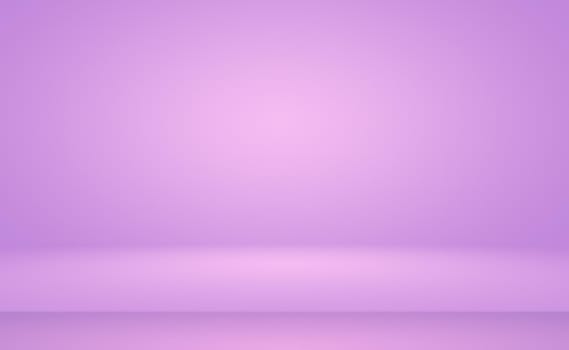 Studio Background Concept - abstract empty light gradient purple studio room background for product. Plain Studio background