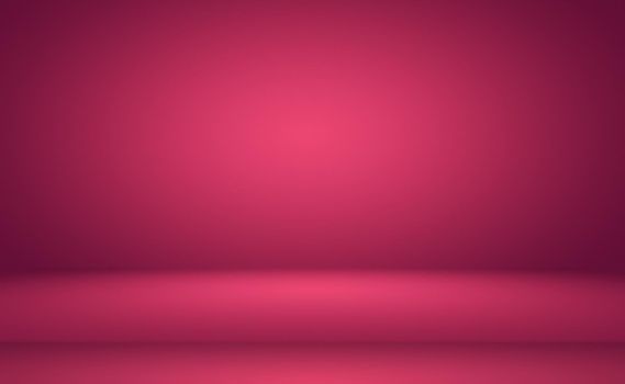 Abstract empty smooth light pink studio room background, Use as montage for product display,banner,template