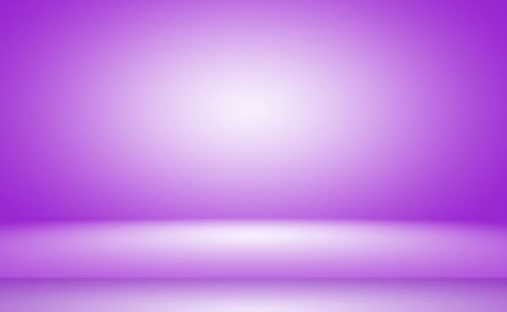 Studio Background Concept - abstract empty light gradient purple studio room background for product. Plain Studio background