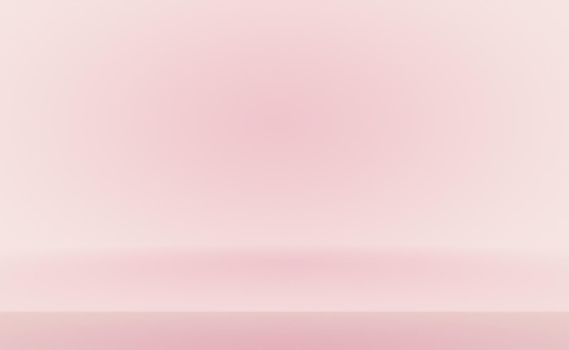 Abstract empty smooth light pink studio room background, Use as montage for product display,banner,template