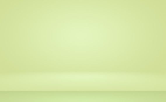 Green gradient abstract background empty room with space for your text and picture