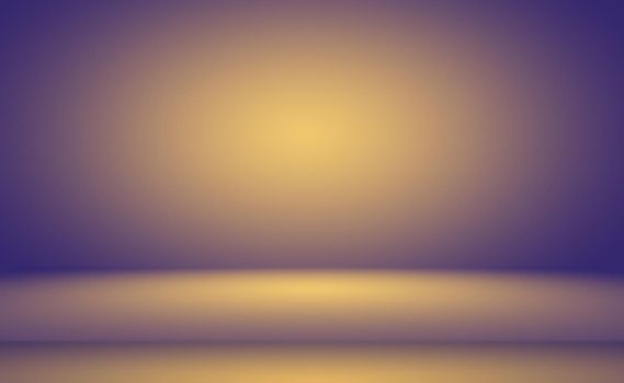 Studio Background Concept - abstract empty light gradient purple studio room background for product. Plain Studio background