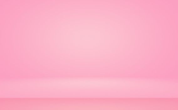 Abstract empty smooth light pink studio room background, Use as montage for product display,banner,template