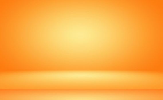 Abstract Orange background layout design,studio,room, web template ,Business report with smooth circle gradient color