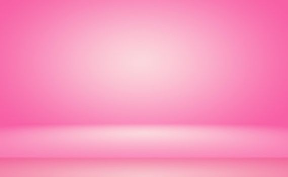 Abstract empty smooth light pink studio room background, Use as montage for product display,banner,template