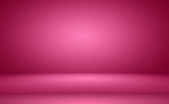 Abstract empty smooth light pink studio room background, Use as montage for product display,banner,template