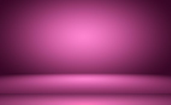 Studio Background Concept - abstract empty light gradient purple studio room background for product. Plain Studio background