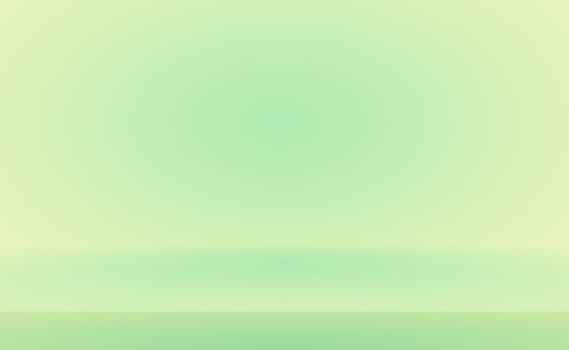 Luxury plain Green gradient abstract studio background empty room with space for your text and picture.