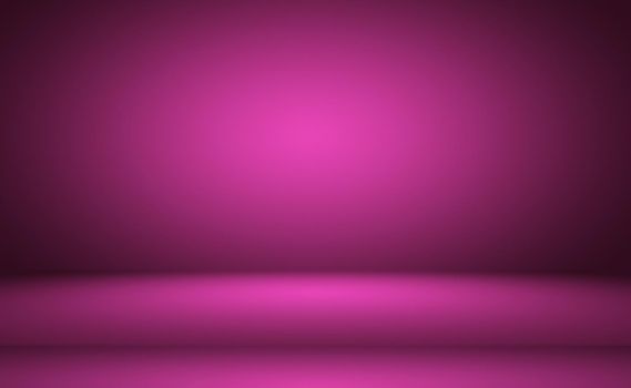 Studio Background Concept - abstract empty light gradient purple studio room background for product. Plain Studio background