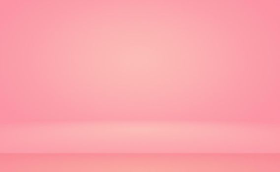 abstract blur of pastel beautiful peach pink color sky warm tone background for design as banner,slide show or others.