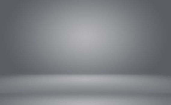 Abstract luxury plain blur grey and black gradient, used as background studio wall for display your products