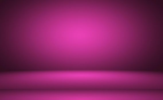 Studio Background Concept - abstract empty light gradient purple studio room background for product. Plain Studio background