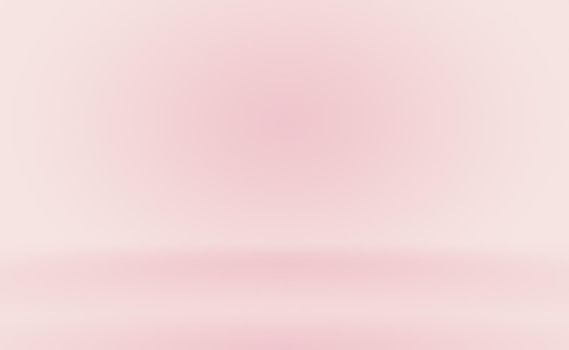 Abstract empty smooth light pink studio room background, Use as montage for product display,banner,template