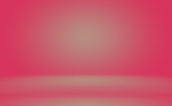 Abstract empty smooth light pink studio room background, Use as montage for product display,banner,template